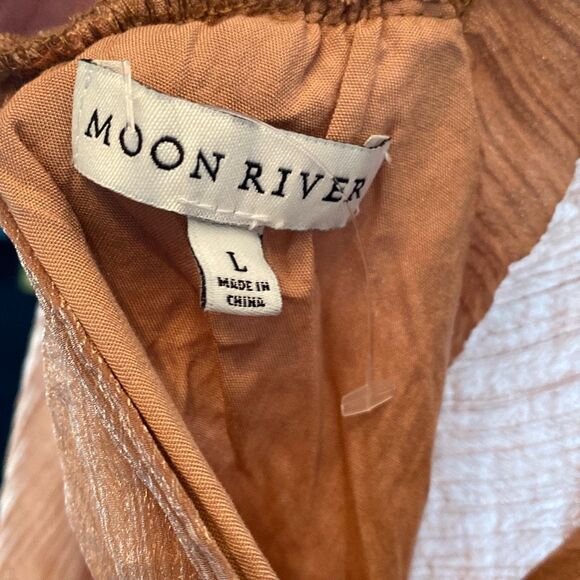 Moon River Terracotta Maxi Dress - Picture 10 of 12